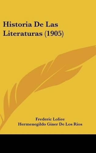 Historia de Las Literaturas (1905)