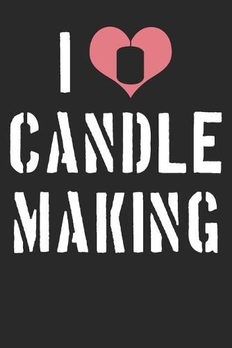 Gift Notebook: Candle Making 6x9 Dot Grid 120 Pages