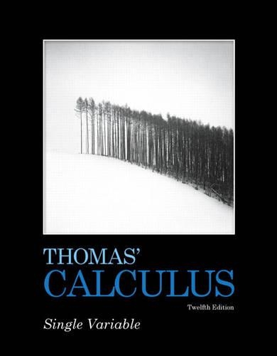Thomas' Calculus, Single Variable