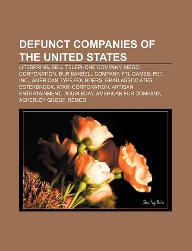 Defunct Companies of the United States