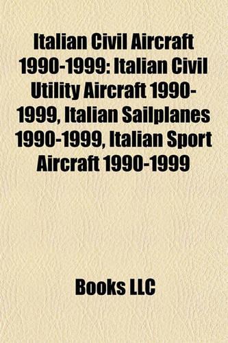 Italian Civil Aircraft 1990-1999