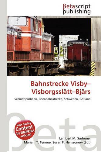 Bahnstrecke Visby-Visborgssl Tt-BJ RS