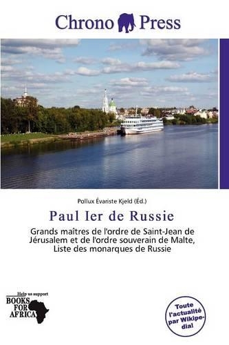 Paul Ier de Russie: (French)