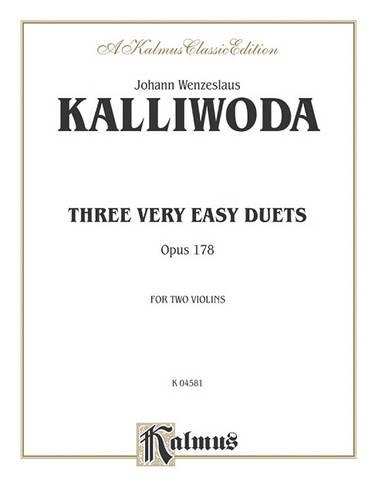 Three Very Easy Duets, Op. 1: (Kalmus Edition)