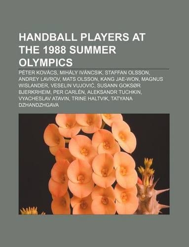 Handball Players at the 1988 Summer Olympics