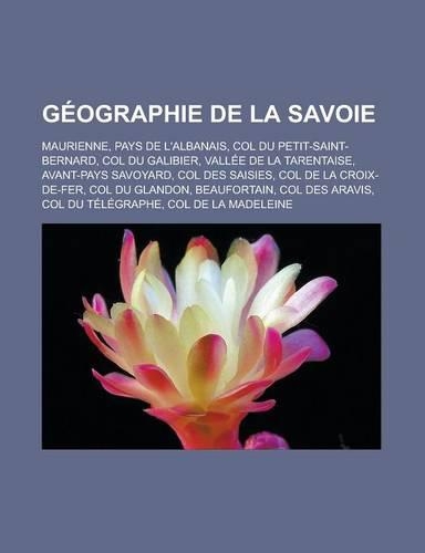 Geographie de La Savoie