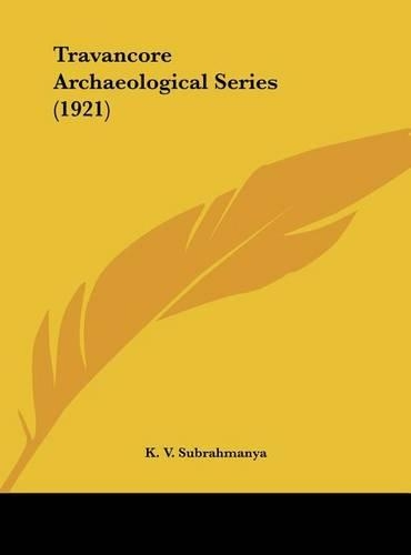 Travancore Archaeological Series (1921)