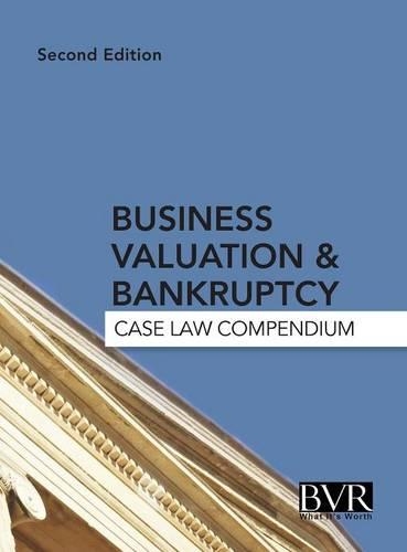 Business Valuation & Bankruptcy