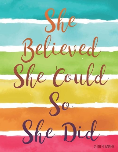 2019 Planner: Monthly Schedule Organizer - Agenda Planner 2019, 12months Calendar, Appointment Notebook, Monthly Planner, to Do List(3 2019 Planner)