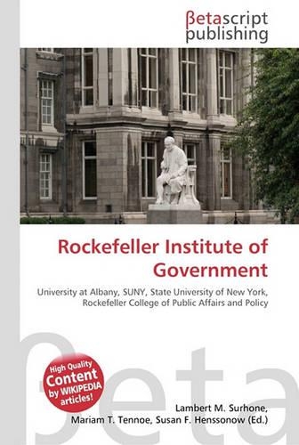 Rockefeller Institute of Government: (English)