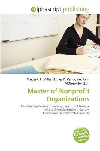 Master of Nonprofit Organizations