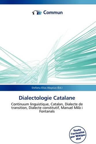 Dialectologie Catalane: (French)