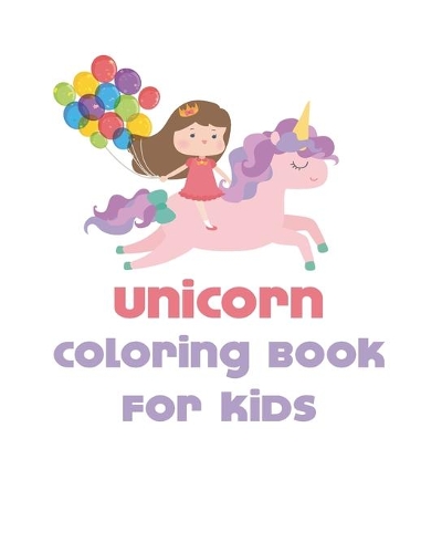 unicorn coloring book for kids