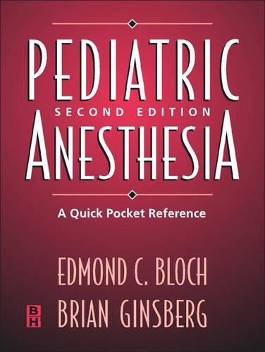 Pediatric Anesthesia