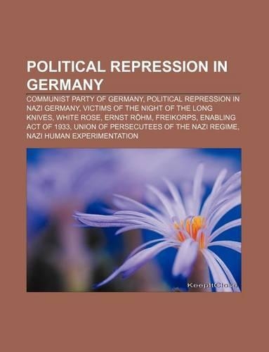 Political Repression in Germany