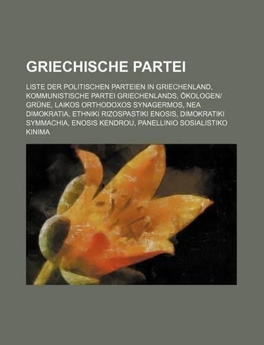 Griechische Partei: Liste Der Politischen Parteien in Griechenland, Kommunistische Partei Griechenlands, Okologen-Grune(German)