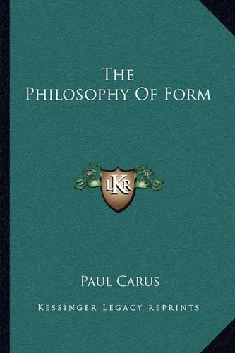 The Philosophy Of Form