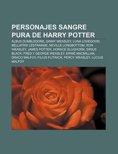 Personajes Sangre Pura de Harry Potter