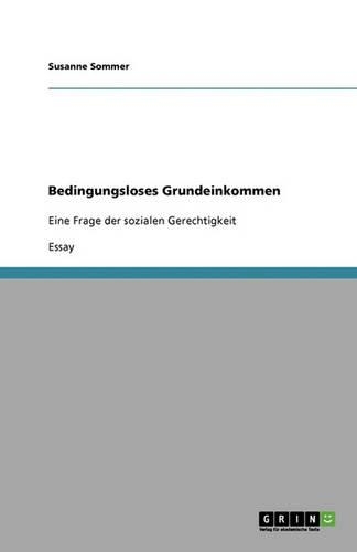 Bedingungsloses Grundeinkommen