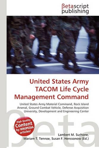 United States Army Tacom Life Cycle Management Command