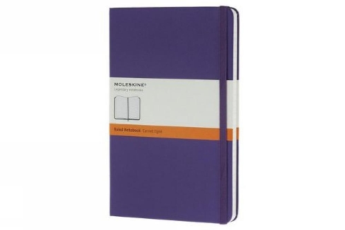 Moleskine Classic Notebook, Pocket, Ruled, Brilliant Violet, Hard Cover (3.5 X 5.5)