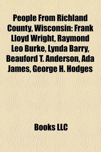 People from Richland County, Wisconsin