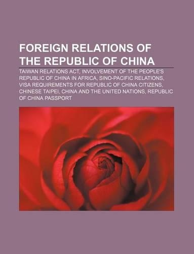 Foreign Relations of the Republic of China