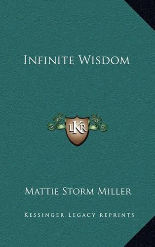 Infinite Wisdom: (English)