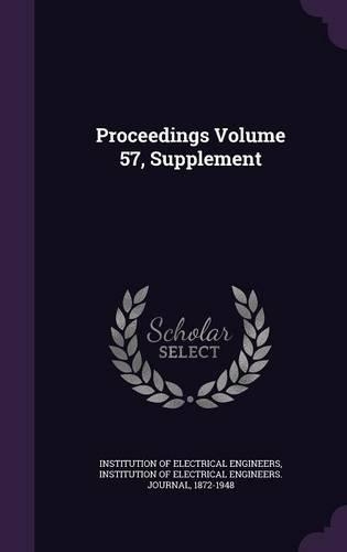 Proceedings Volume 57, Supplement