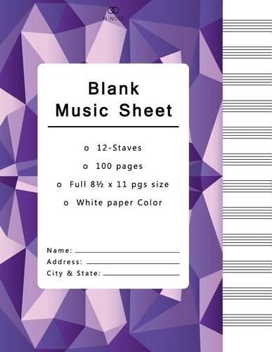 Blank Music Sheets