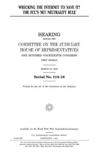 Wrecking the Internet to save it?