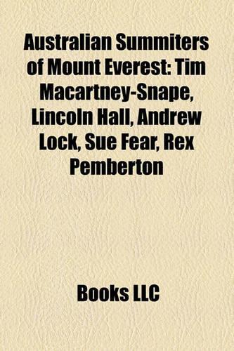 Australian Summiters of Mount Everest
