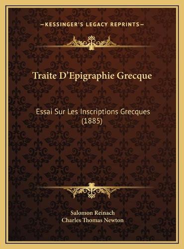 Traite D'Epigraphie Grecque