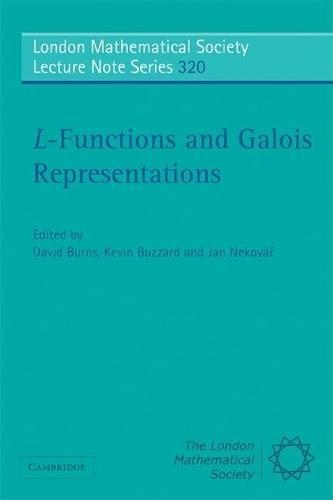 L-Functions and Galois Representations