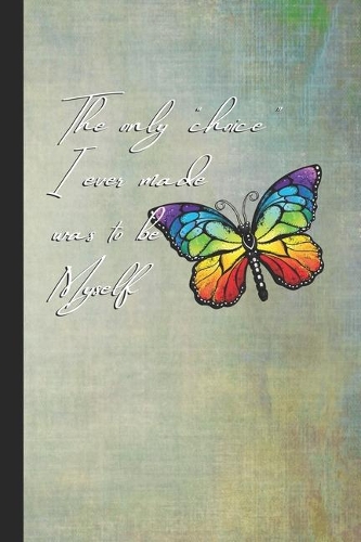 Rainbow Butterfly Notebook