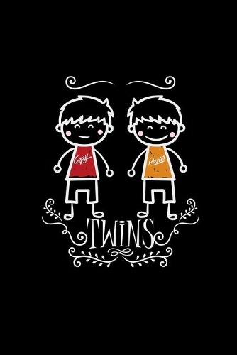 Twins: 6x9 TWINS grid squared paper notebook notes