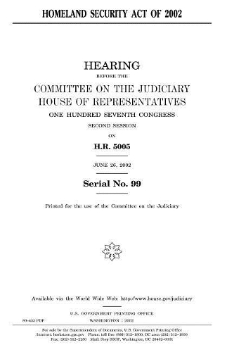 Homeland Security Act of 2002