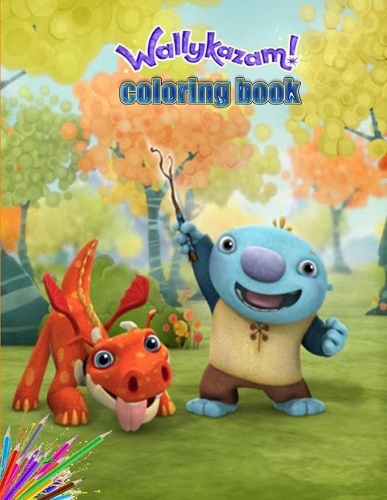 Wallykazam coloring book