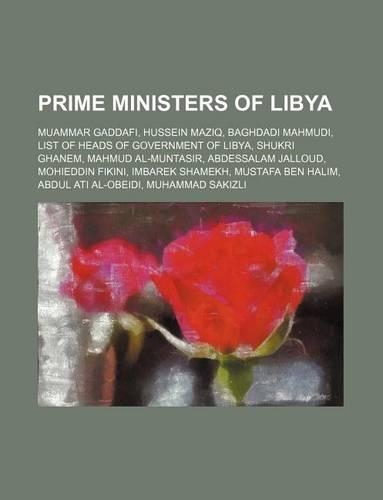 Prime Ministers of Libya