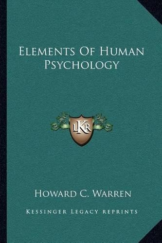 Elements Of Human Psychology