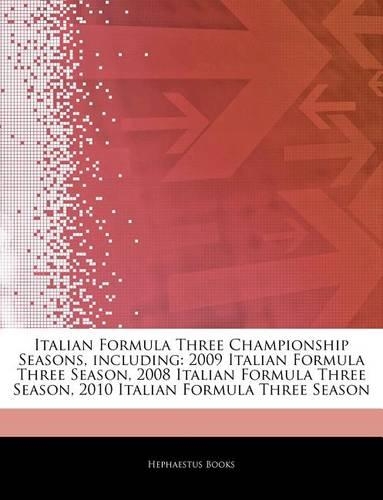 Italian Formula Three Championship Seasons, Including