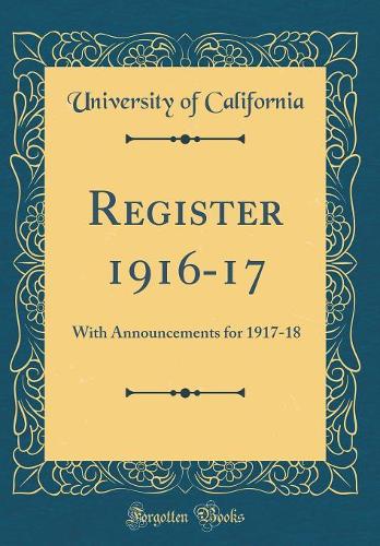 Register 1916-17