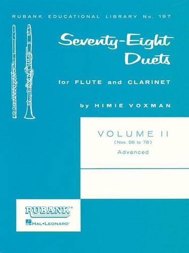 78 Duets for Flute and Clarinet Vol. 2