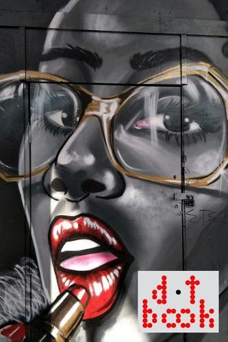 The Dot Book - A Dot Grid Notebook for Graphic Designers - Graffiti Series