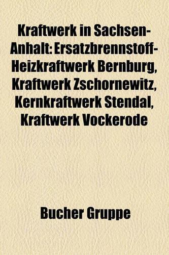 Kraftwerk in Sachsen-Anhalt