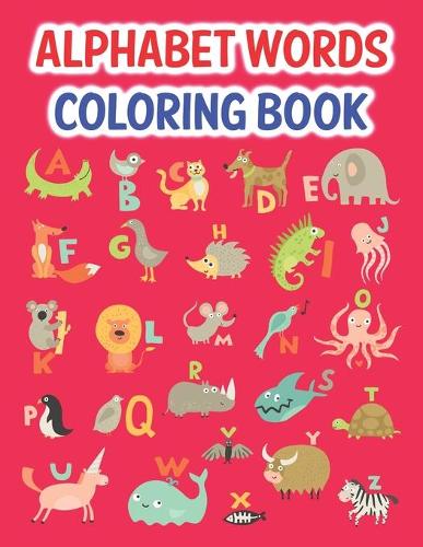 Alphabet Words Coloring Book