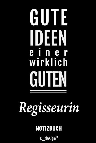 Notizbuch für Regisseure / Regisseur / Regisseurin