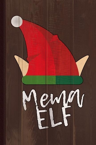 Mema Elf Christmas Journal Notebook