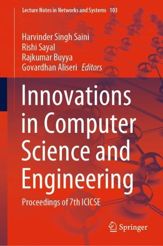 Innovations in Computer Science and Engineering: Proceedings of 7th ICICSE(103 Lecture Notes in Networks and Systems)