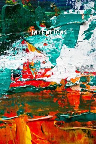 Intentions: Idea Notebook and Vision Journal - Abstract Art Collection - Abstrakt #3
